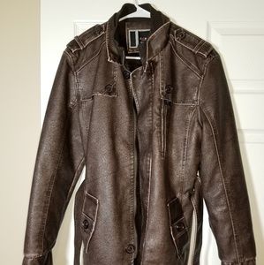 Faux Leather Jacket